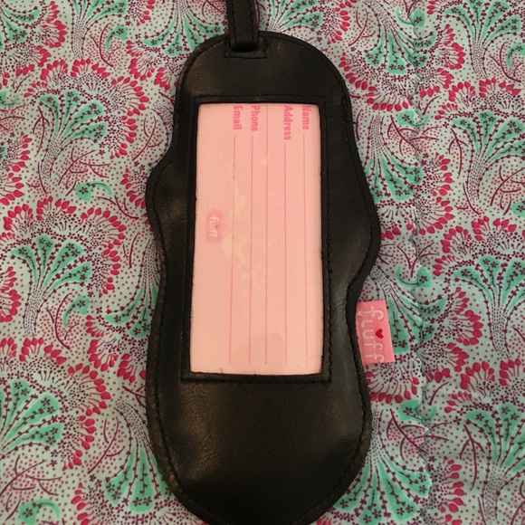 Fluff Geisha Pinup Bag Tag - Picture 2 of 2